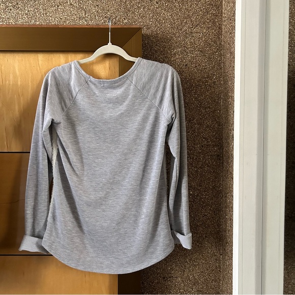 Ten Sixty Sherman fur long-sleeve top - Picture 3 of 3